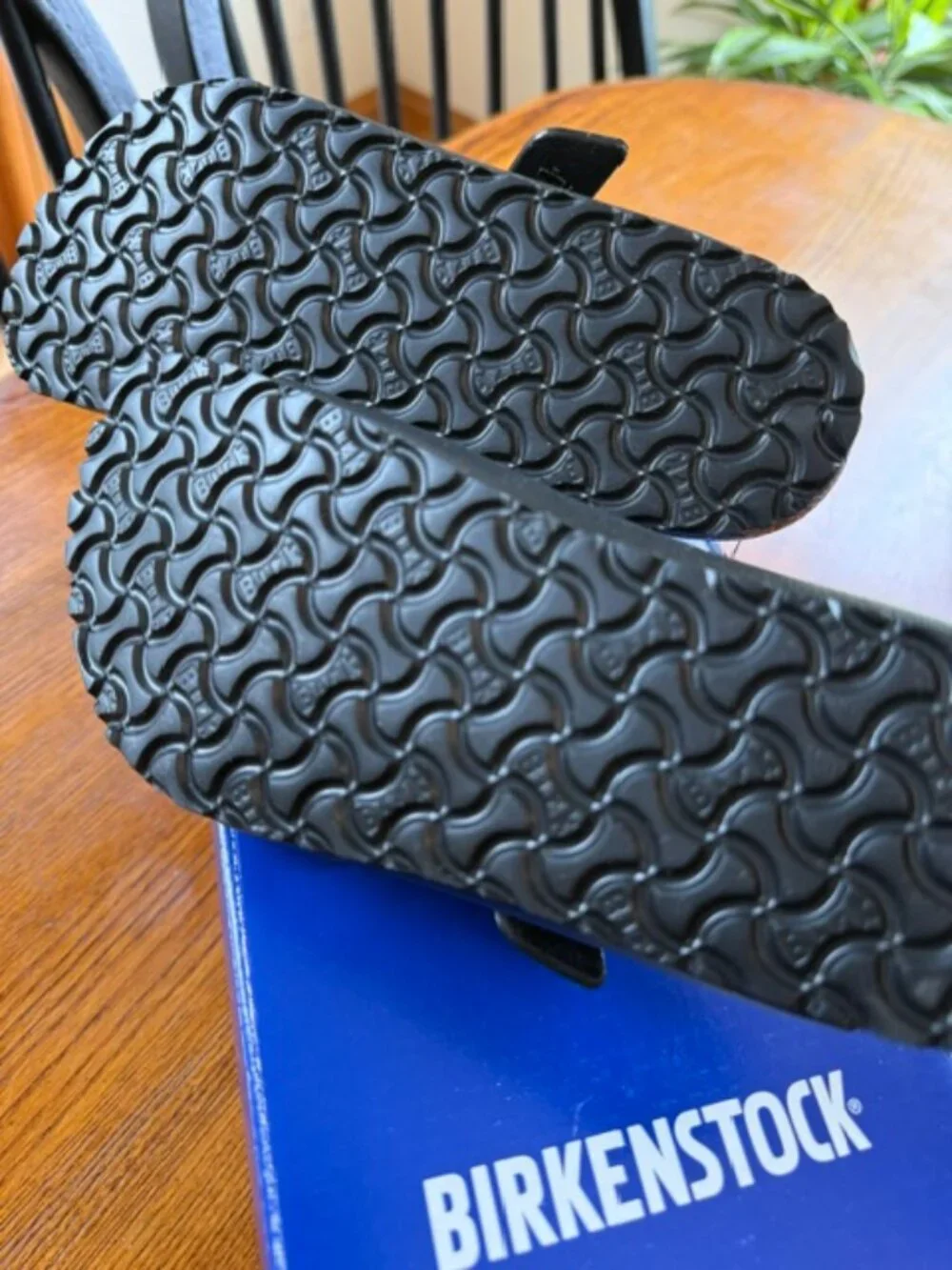 Birkenstock Girls Arizona EVA Black Sandals Size 32 US 1 Narrow NIB